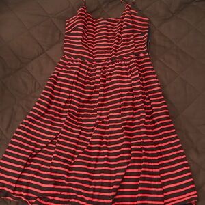 J. Crew Factory Linen Midi Dress